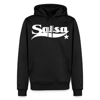 Salsa - Salsa Dance Shirt - Männer Premium Bio Hoodie - Schwarz - Vorne - Nico (187cm)