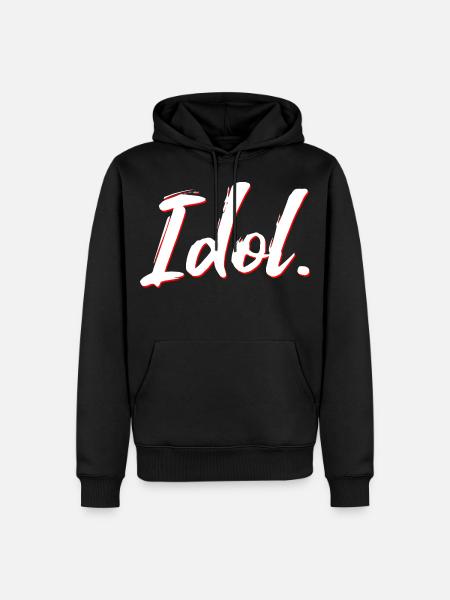 Idol new - Men’s Premium Organic Hoodie - black