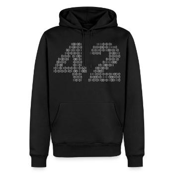 42 - The Hitchhiker's Guide to the Galaxy - Men’s Premium Organic Hoodie - black - Front - Nico (187cm)