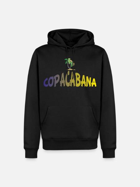 copacabana - Men’s Premium Organic Hoodie - black