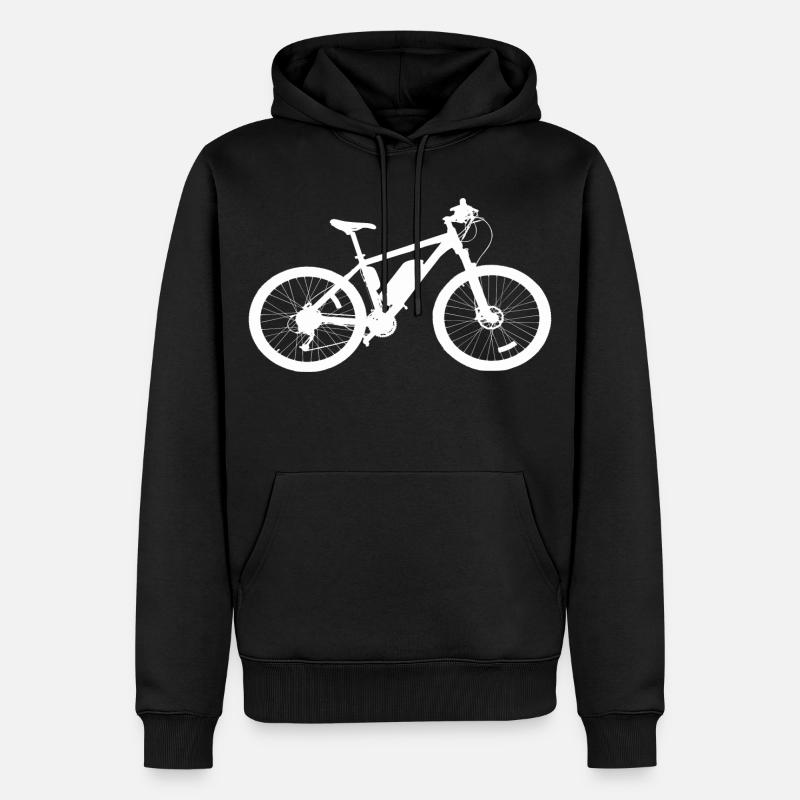 VTT VTT - Sweat à capuche Premium bio Homme - noir