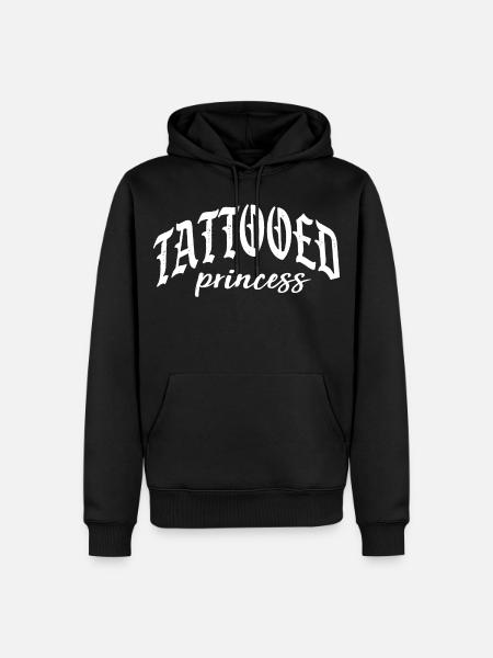 tattoo tattoo needle ink princess princess - Men’s Premium Organic Hoodie - black