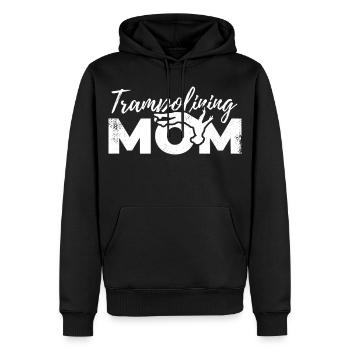 Trampolinspringer Mama - Männer Premium Bio Hoodie - Schwarz - Vorne - Nico (187cm)