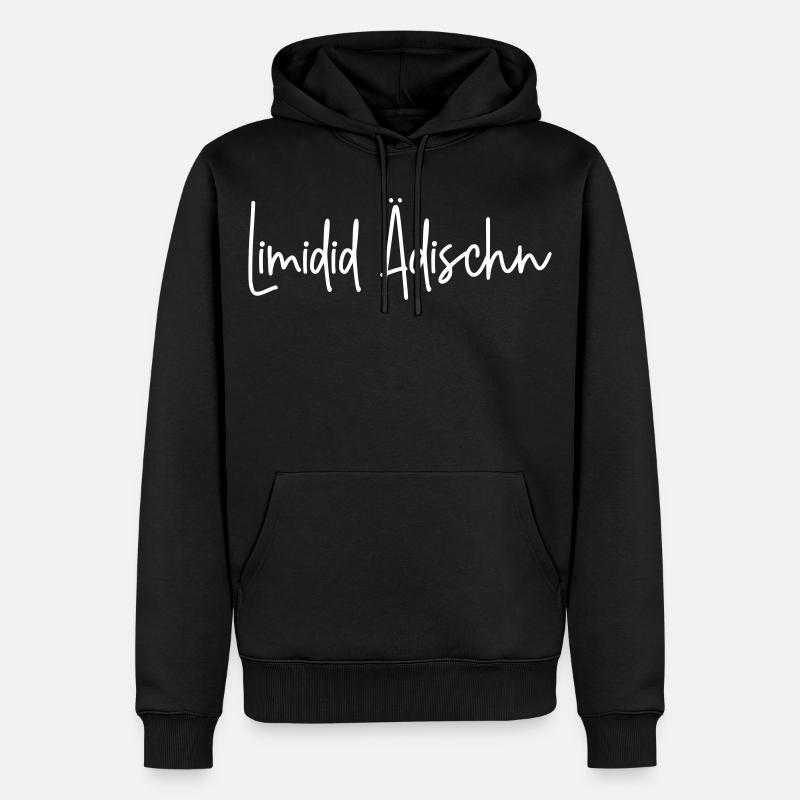 Limidid Ädischn - Männer Premium Bio Hoodie - Schwarz