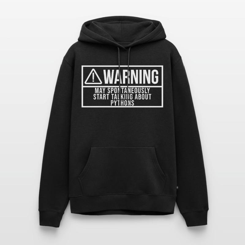Python Männer Premium Bio Hoodie