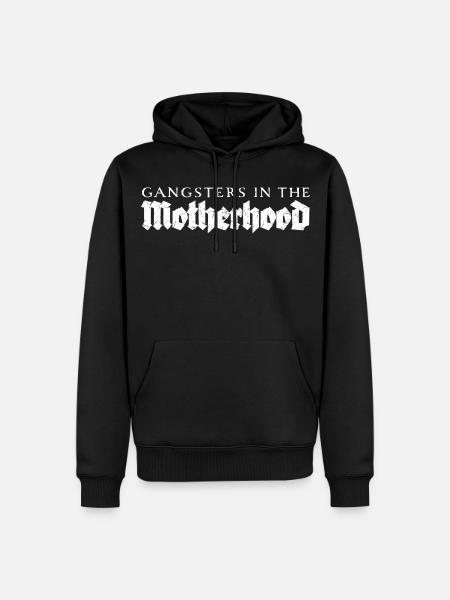 Gangsters in the Motherhood - Men’s Premium Organic Hoodie - black