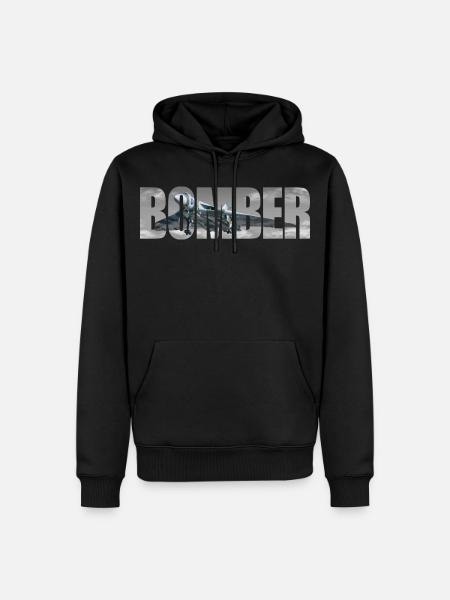 Bomber Avro 698 Vulcan - Men’s Premium Organic Hoodie - black