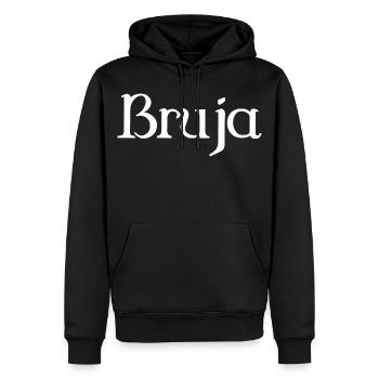 Bruja Hexe Halloween - Männer Premium Bio Hoodie - Schwarz - Vorne - Nico (187cm)