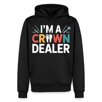 Zahntechniker Instrumentenkunst - Männer Premium Bio Hoodie - Schwarz - Vorne - Nico (187cm)