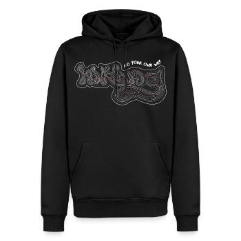Outdoor - Männer Premium Bio Hoodie - Schwarz - Vorne - Nico (187cm)