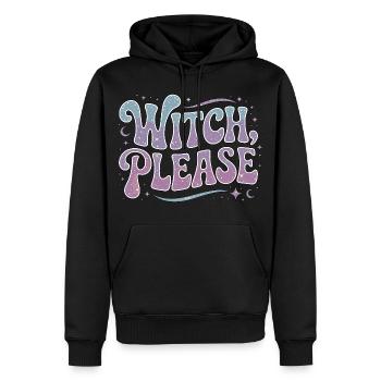 Sorcellerie Sorcière S’il vous plaît adore Sorcellerie Lanceuse de sorts - Sweat à capuche Premium bio Homme - noir - Devant - Nico (187cm)
