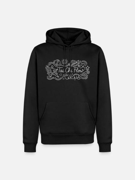 Tai Chi Flow – Harmony in Motion - Men’s Premium Organic Hoodie - black