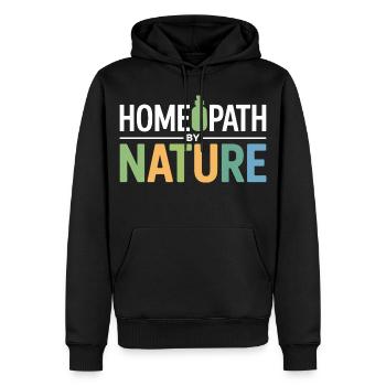 Zertifizierter Spezialist für klinische Naturheilkunde - Männer Premium Bio Hoodie - Schwarz - Vorne - Nico (187cm)