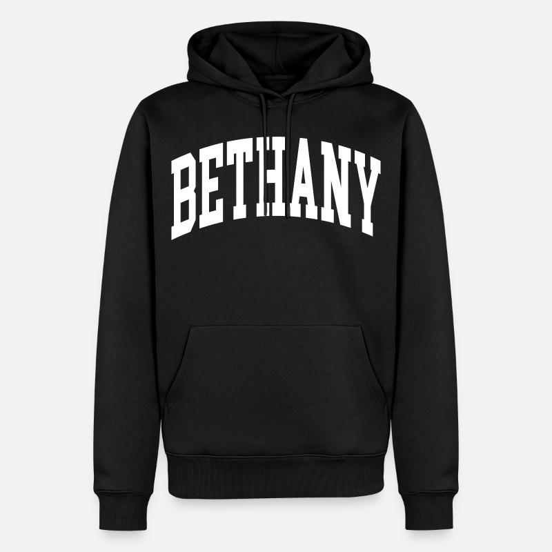 Bethany - Sweat à capuche Premium bio Homme - noir