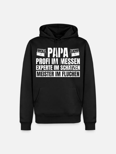 Dad Handyman Repairs Everything Father's Day - Men’s Premium Organic Hoodie - black