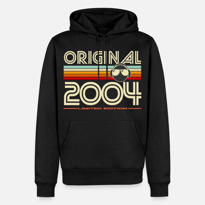 Original 2004 édition limitée - Sweat à capuche Premium bio Homme - noir