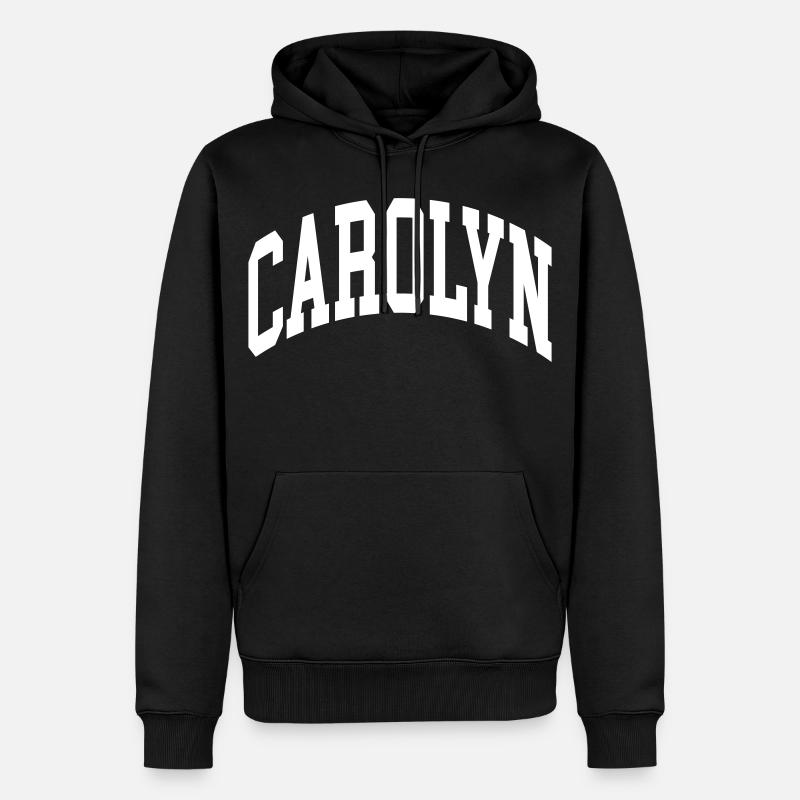 Carolyn - Männer Premium Bio Hoodie - Schwarz