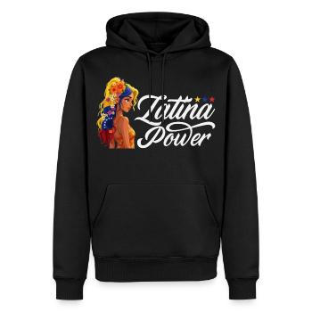 Venezuela Flagge Stolz & Heimat Venezuela - Männer Premium Bio Hoodie - Schwarz - Vorne - Nico (187cm)