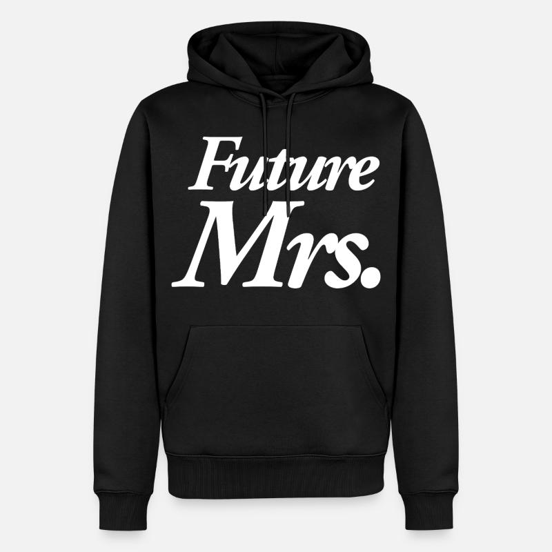La future Mme - Sweat à capuche Premium bio Homme - noir