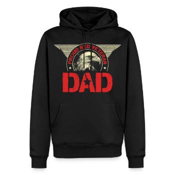 Veterans Day Für Republikaner Dad - Männer Premium Bio Hoodie - Schwarz - Vorne - Nico (187cm)