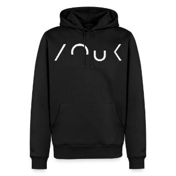 Zouk-Musik Karibische Kultur-Tanz - Männer Premium Bio Hoodie - Schwarz - Vorne - Nico (187cm)