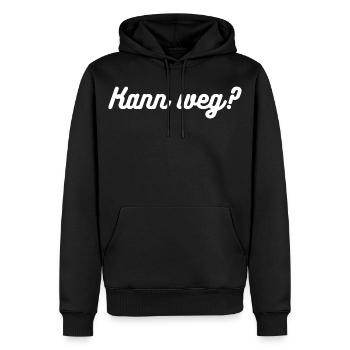 Heimatliebe Nord - Männer Premium Bio Hoodie - Schwarz - Vorne - Nico (187cm)