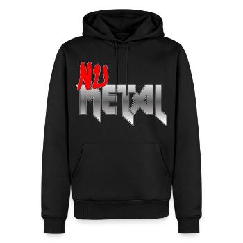 Nu Metal Red Fan Edition - Men’s Premium Organic Hoodie - black - Front - Nico (187cm)