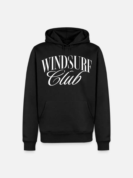 Windsurf Club - Männer Premium Bio Hoodie - Schwarz