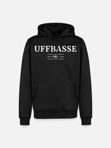Pfälzer UEFBASSE - Männer Premium Bio Hoodie - Schwarz
