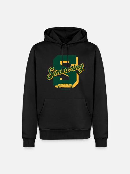 Wien Simmering (11. Bezirk) - Männer Premium Bio Hoodie - Schwarz