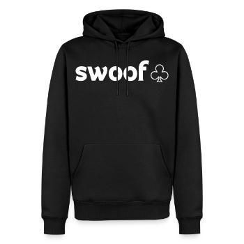 Unfortunately, the design image is missing - Men’s Premium Organic Hoodie - black - Front - Nico (187cm)