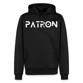 El Patron – The Chef Look - Men’s Premium Organic Hoodie - black - Front - Nico (187cm)