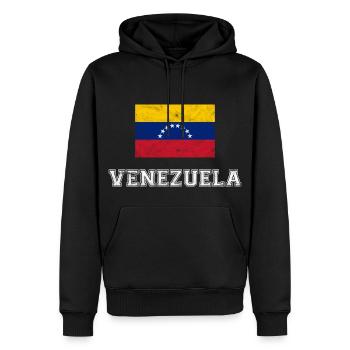 Venezuela Flagge Bolivar Santiago Chávez Geschenk - Männer Premium Bio Hoodie - Schwarz - Vorne - Nico (187cm)