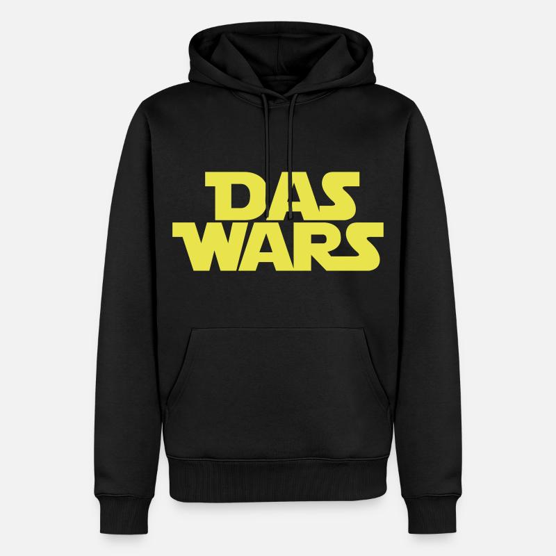 das wars Sci-Fi - Männer Premium Bio Hoodie - Schwarz