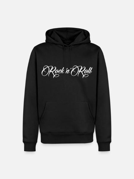 Rock n Roll Farbwechsel - Männer Premium Bio Hoodie - Schwarz