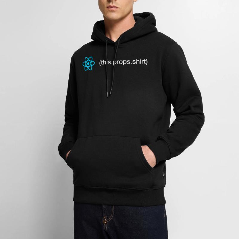 React - this.props.shirt Men’s Premium Organic Hoodie