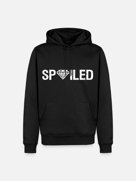 Spoiled Diamond - Men’s Premium Organic Hoodie - black
