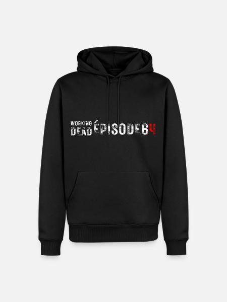 Pension reform Demonstration - Men’s Premium Organic Hoodie - black