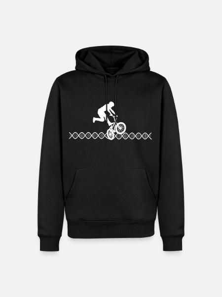 DNA Bmx - Men’s Premium Organic Hoodie - black