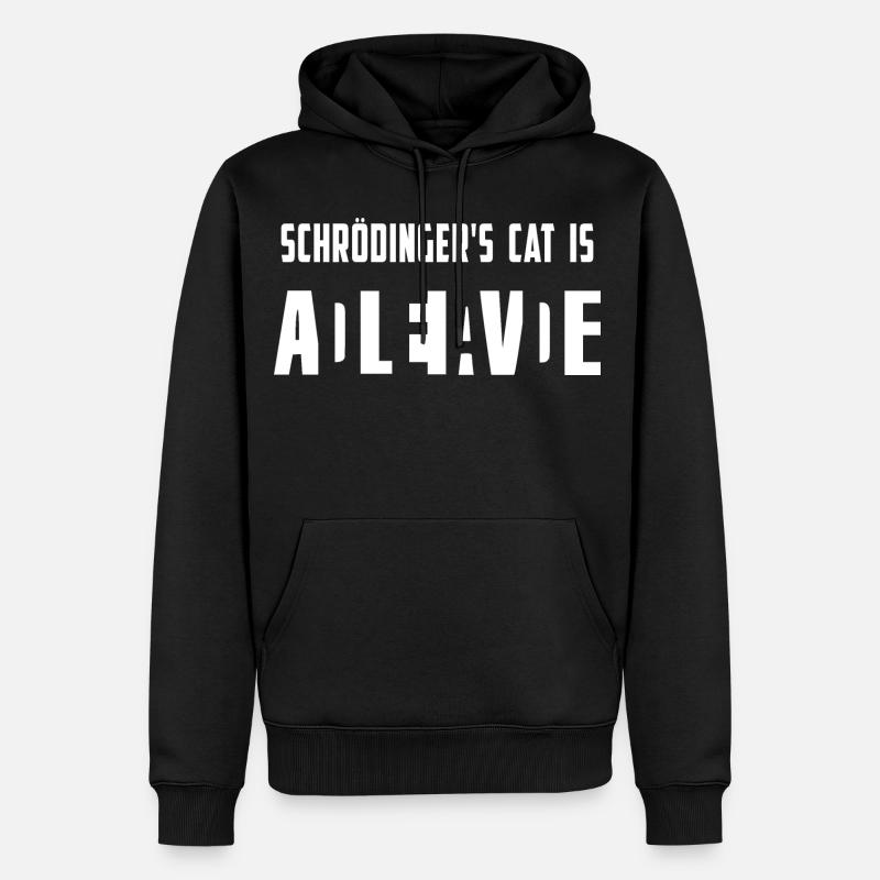 Physiker - Männer Premium Bio Hoodie - Schwarz