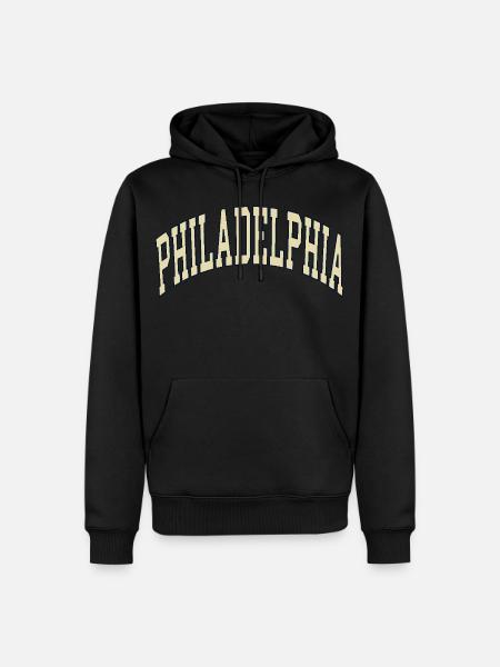 Philadelphia - Men’s Premium Organic Hoodie - black