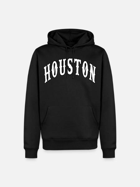 Houston - Men’s Premium Organic Hoodie - black