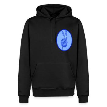RIP - Men’s Premium Organic Hoodie - black - Front - Nico (187cm)