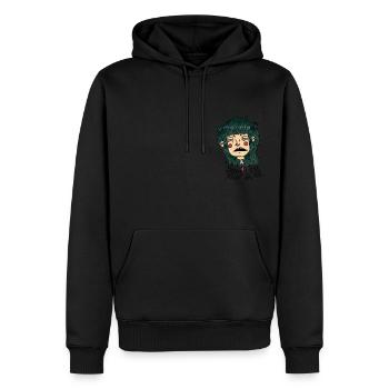 Don't lose your head. - Men’s Premium Organic Hoodie - black - Front - Nico (187cm)