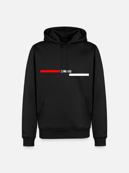 SWAG - Men’s Premium Organic Hoodie - black