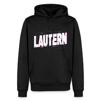 Kaiserslautern Lautern Deutschland Stadt Schrift - Männer Premium Bio Hoodie - Schwarz - Vorne - Nico (187cm)