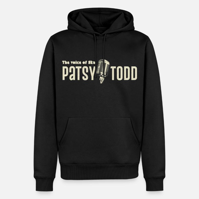 Patsy Todd - Sweat à capuche Premium bio Homme - noir