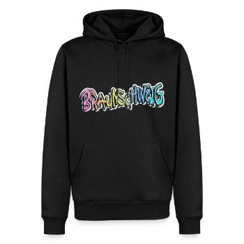 Braunschweig Deutschland Graffiti Spray Sprayer - Männer Premium Bio Hoodie - Schwarz - Vorne - Nico (187cm)