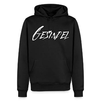 Gesindel wahrhaftige Degeneration - Männer Premium Bio Hoodie - Schwarz - Vorne - Nico (187cm)