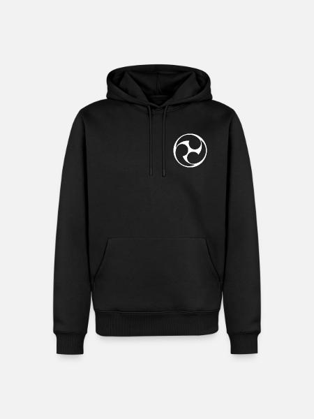 Triskel (W) - Männer Premium Bio Hoodie - Schwarz